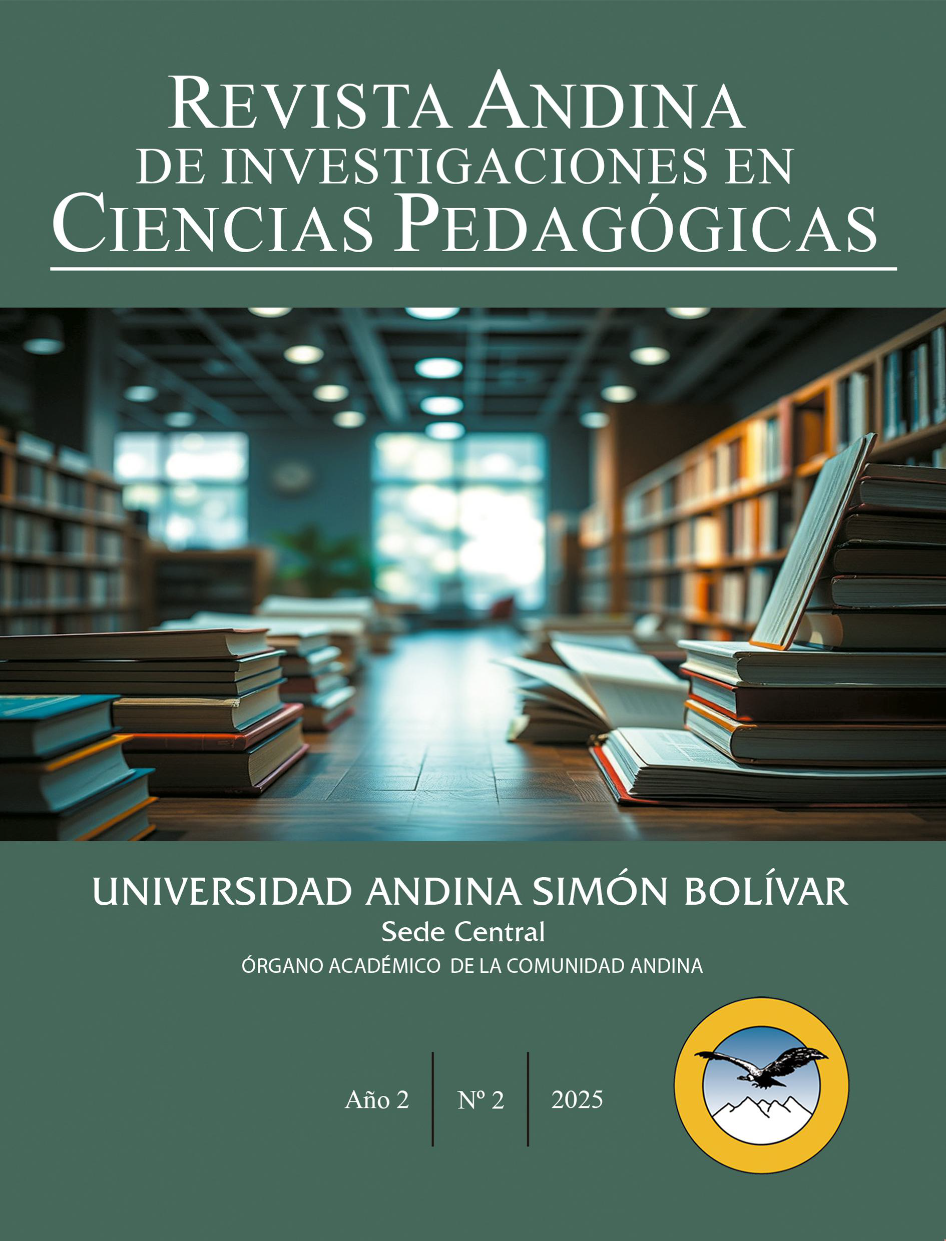 Portada de la revista andina de investigaciones en ciencias pedagógicas